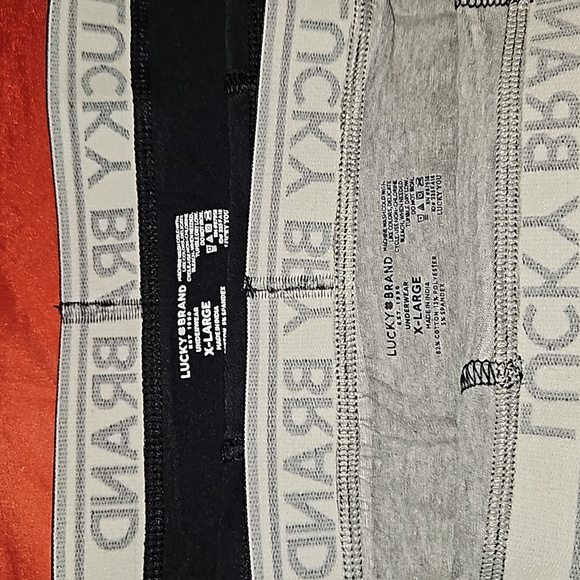 Two pairs of Lucky brand boxer briefs. - Picture 3 of 3